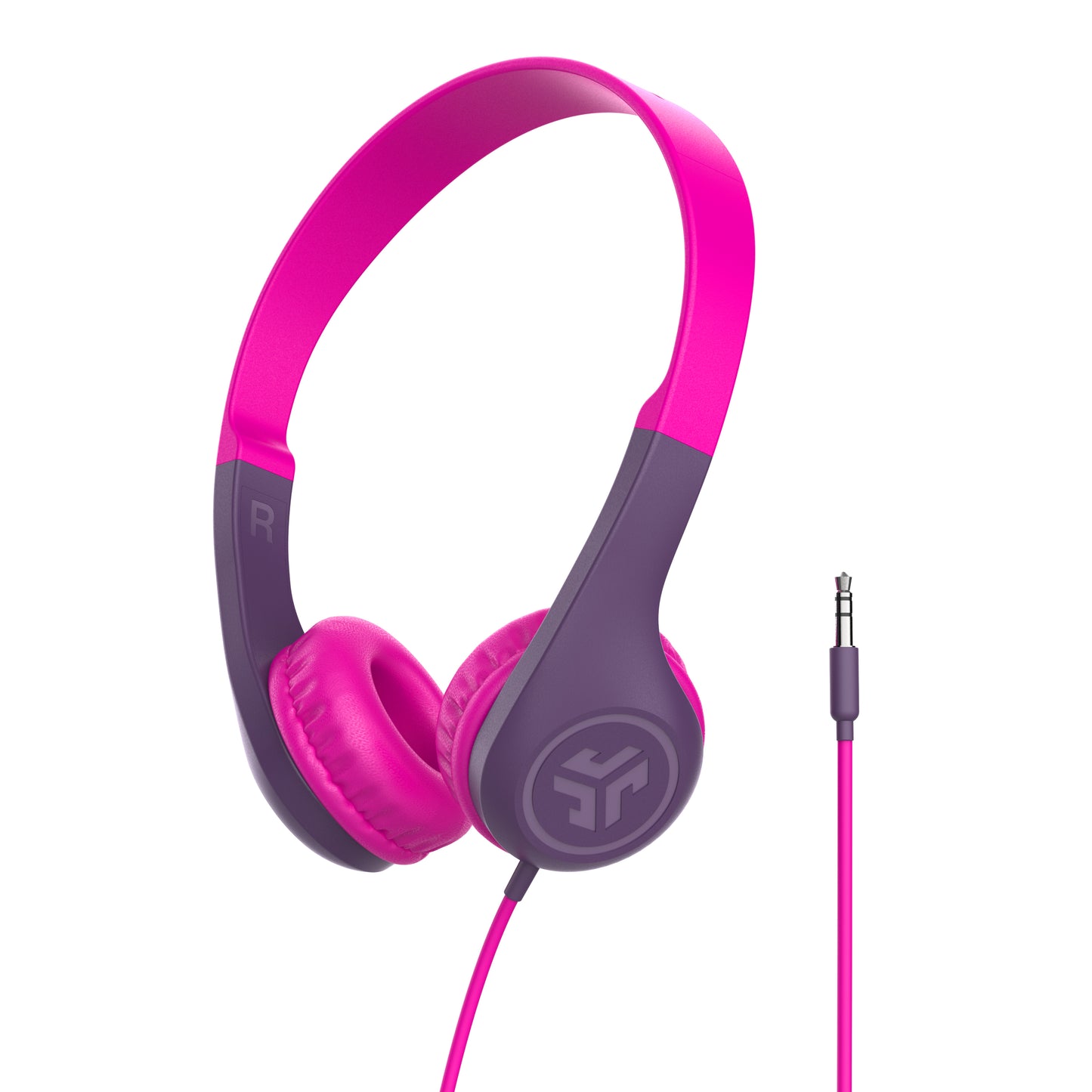 JBuddies Pop Wired Kids Headphones Pink