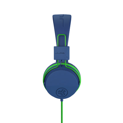 JBuddies Studio On-Ear Kids Wired Headphones Blue/Green