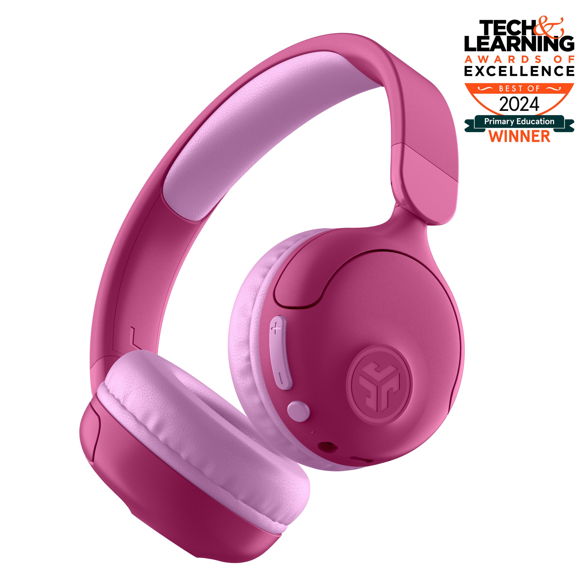 JBuddies Pop Wireless Kids Headphones Pink Best of 2024 Winner Tech & Learning