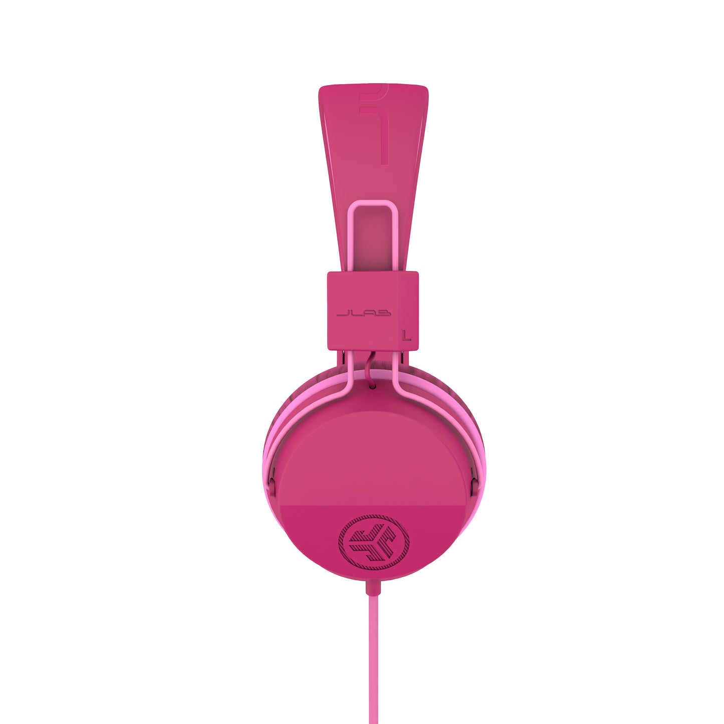 JBuddies Studio On-Ear Kids Wired Headphones Dark Pink