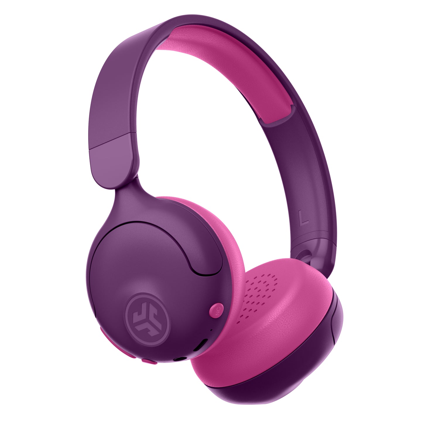 JBuddies ANC Kids Headphones Purple/Pink