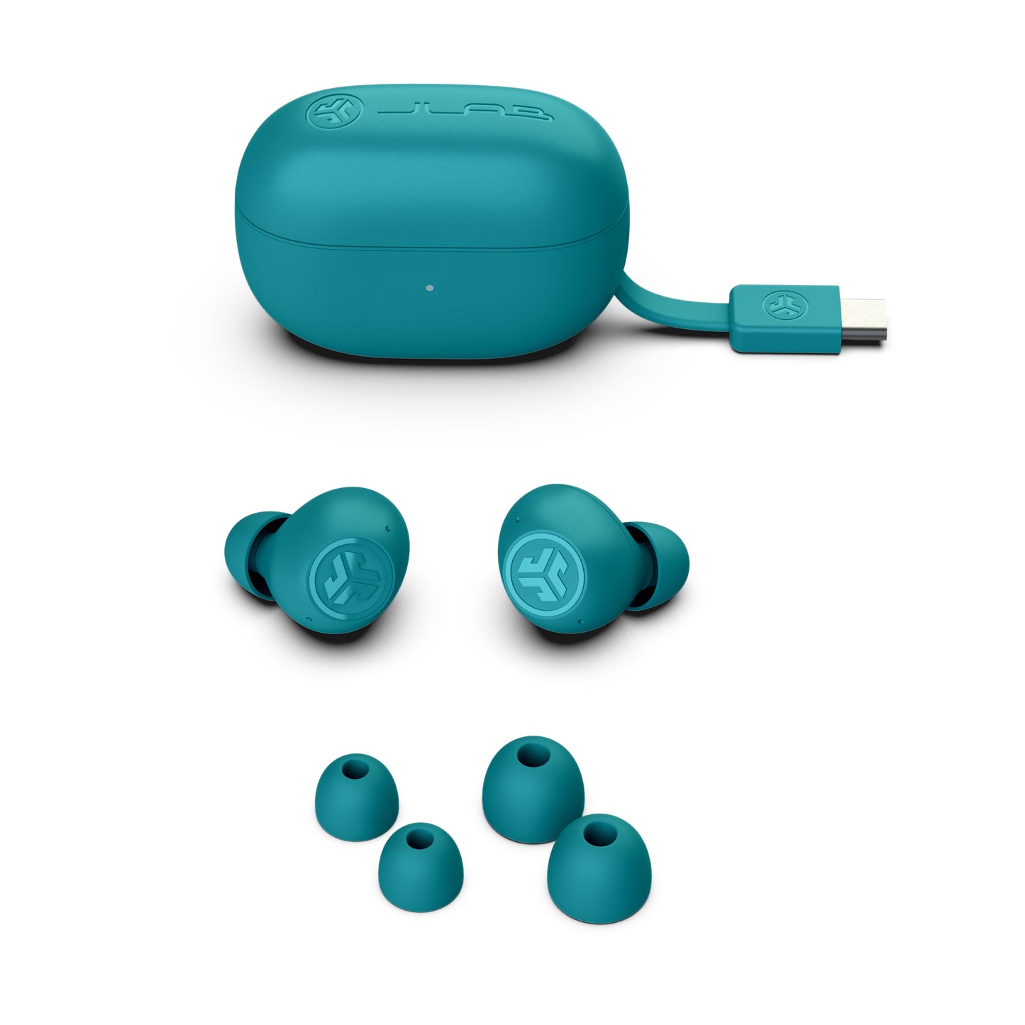 Go Pop ANC True Wireless Earbuds Teal