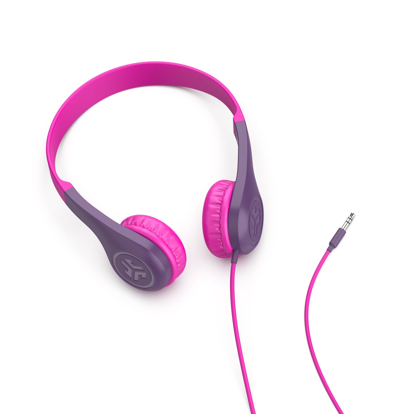 JBuddies Pop Wired Kids Headphones Pink