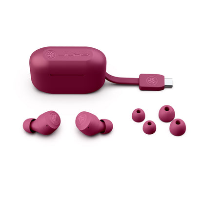 GO POP+ True Wireless Earbuds Dark Pink