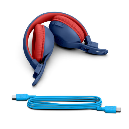 JBuddies Studio 2 Wireless Kids Headphones Blue/Red