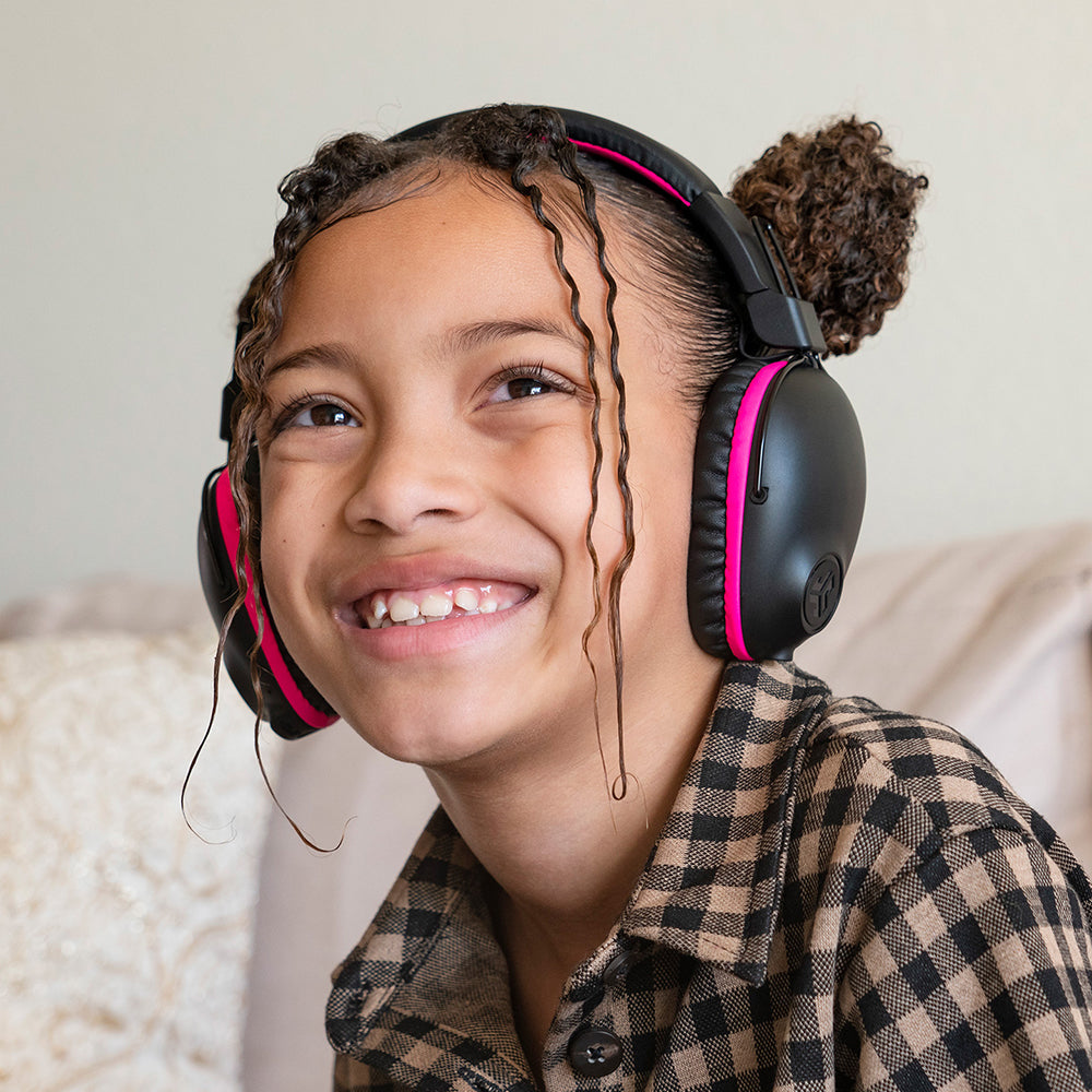 JBuddies Pro Wireless Over-Ear Kids Headphones Pink| 39250155176008