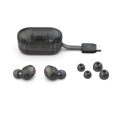 GO POP+ True Wireless Earbuds Clear