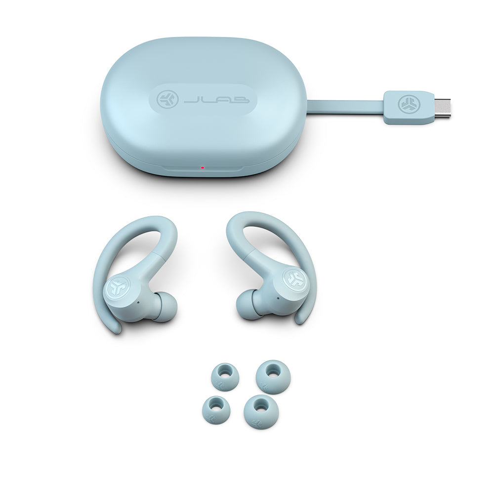 GO Sport+ True Wireless Earbuds Light Blue