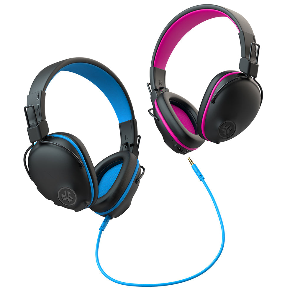 JBuddies Pro Wireless Over-Ear Kids Headphones Pink| 39250155176008