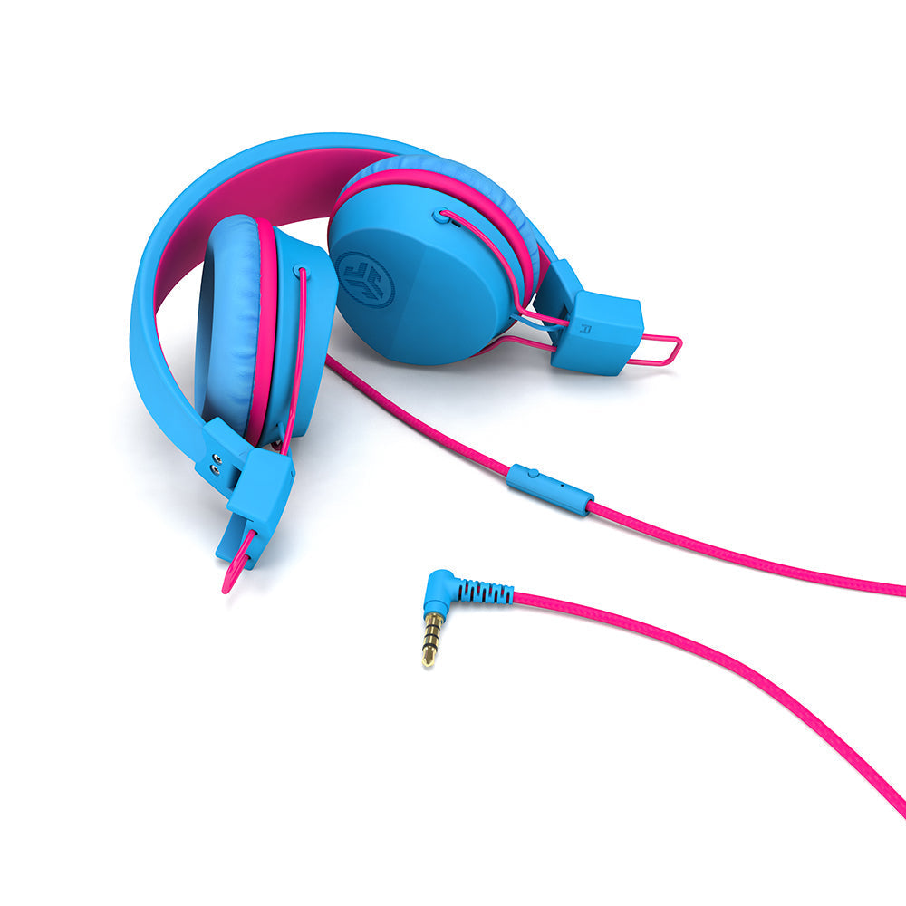 JBuddies Studio On-Ear Kids Headphones Blue / Pink| 29560578965576