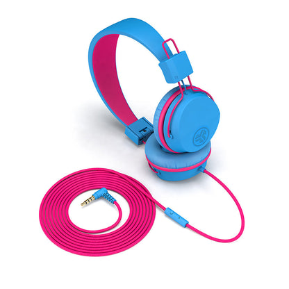 JBuddies Studio On-Ear Kids Headphones Blue / Pink| 29560578965576