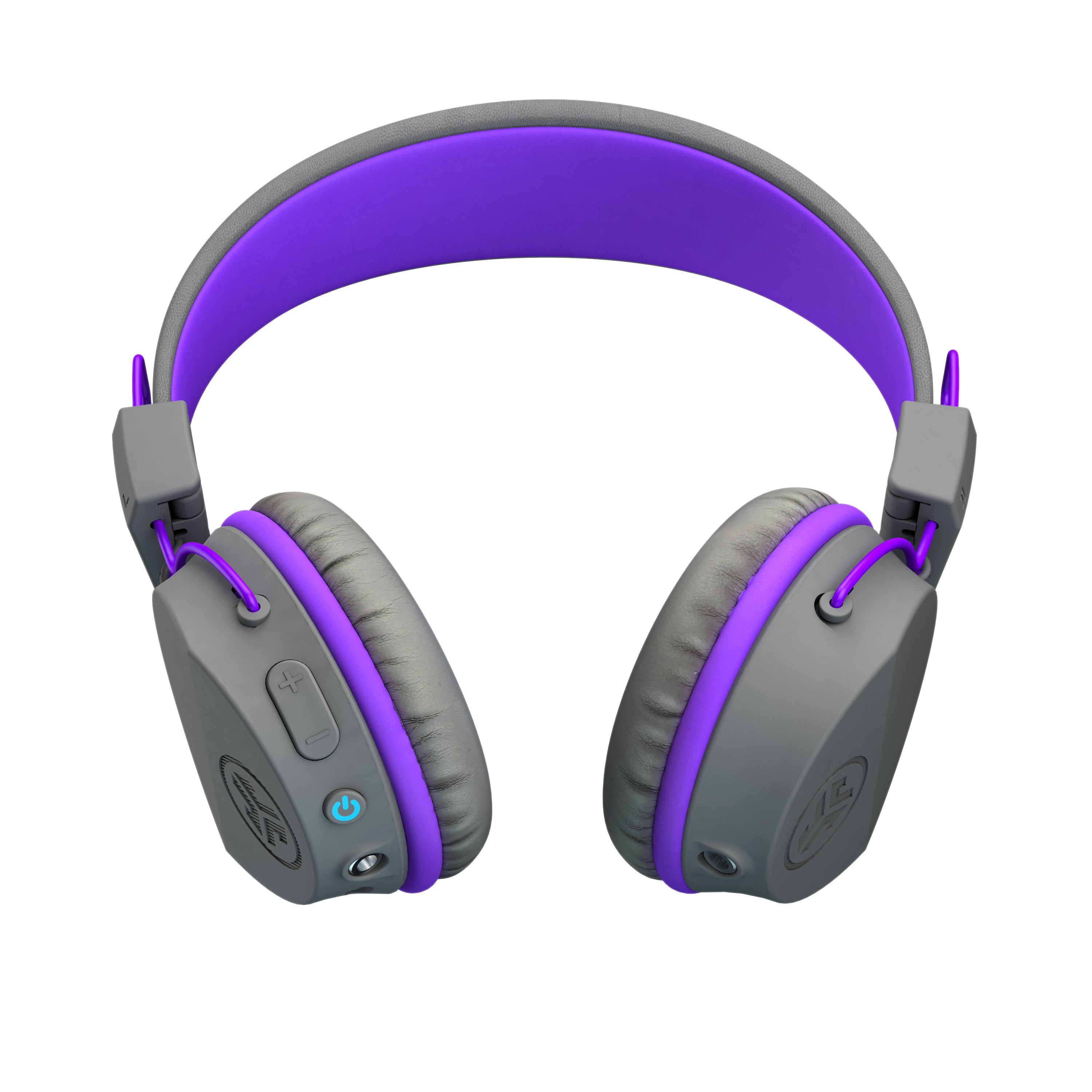 Purple headphones with mic hot sale