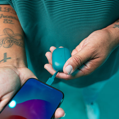 Go Pop ANC True Wireless Earbuds Teal