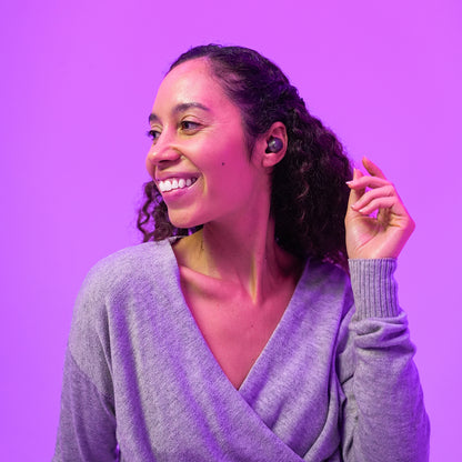 GO POP+ True Wireless Earbuds Clear