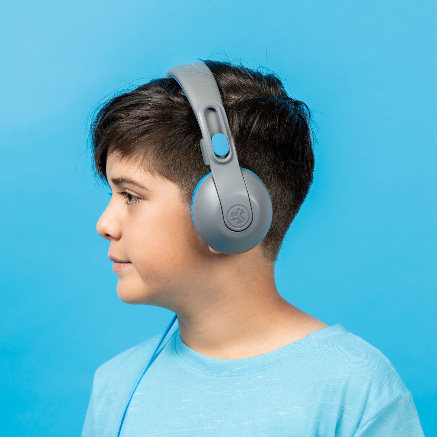 JBuddies Studio 2 Wireless Kids Headphones Blue/Gray