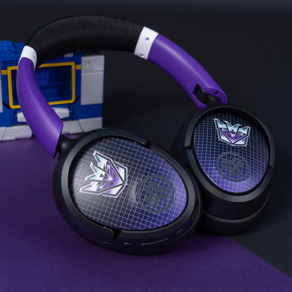 Transformers JBuds Lux ANC Headphones Decepticons