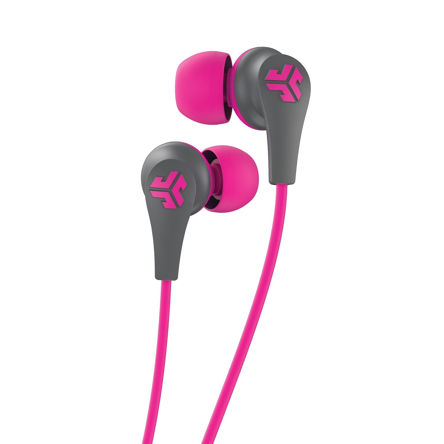 JBuds Pro Wireless Signature Earbuds Pink Gray JLab