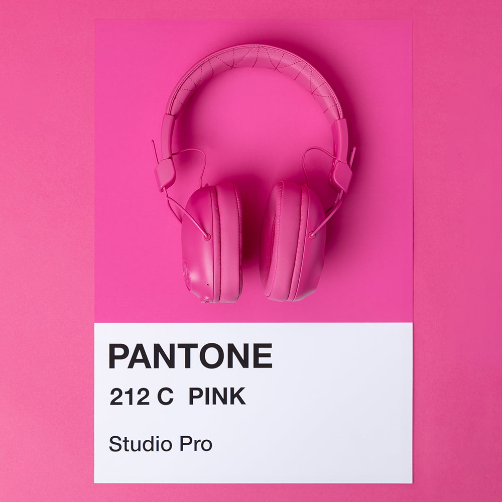 Pink discount studio headphones