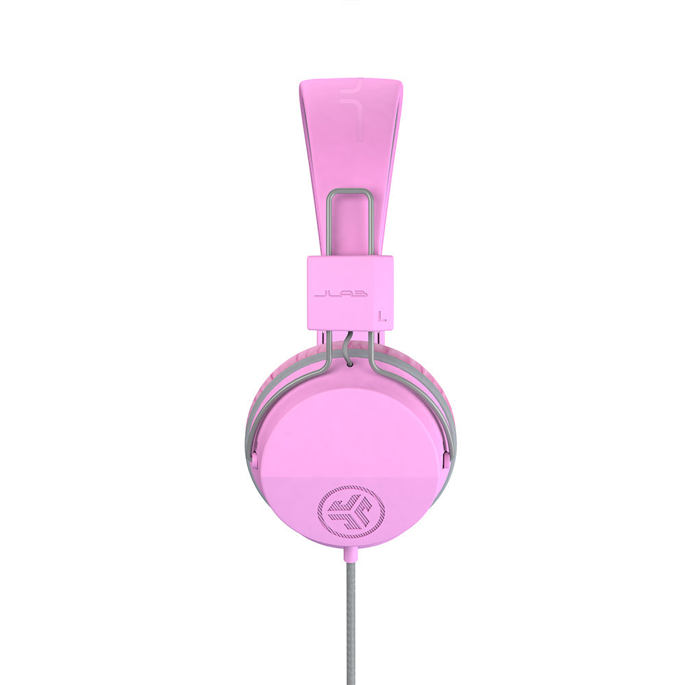 JBuddies Studio On-Ear Kids Headphones Pink/ Gray| 39949852049480