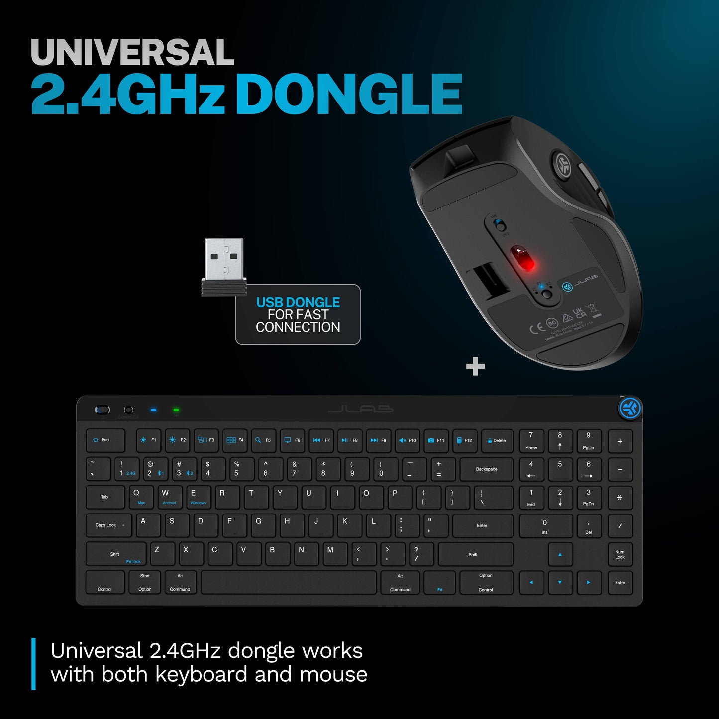 JLab JBuds Keyboard Mouse Bundle