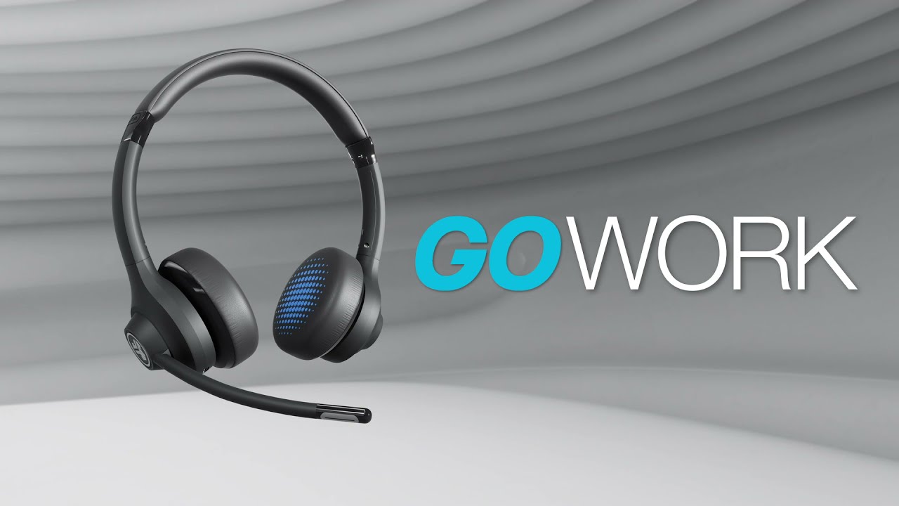 GO Work Wireless On-Ear Headset