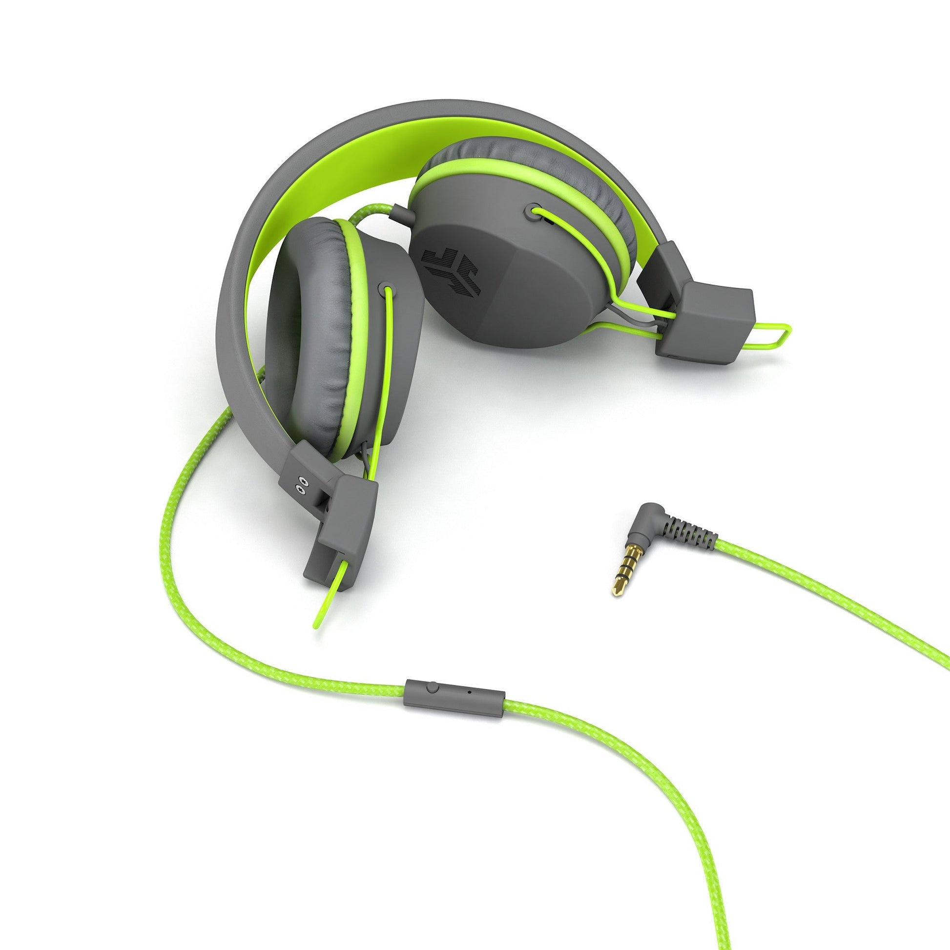 Neon On-Ear Headphones Graphite / Lime| 16444034183